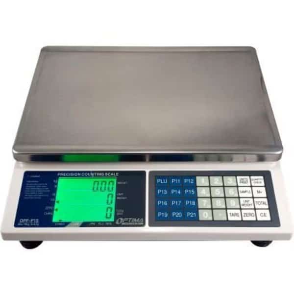 Optima Parts Counting Digital Scale 30 kg x 1 g 9in x 13-5/16in Platform
