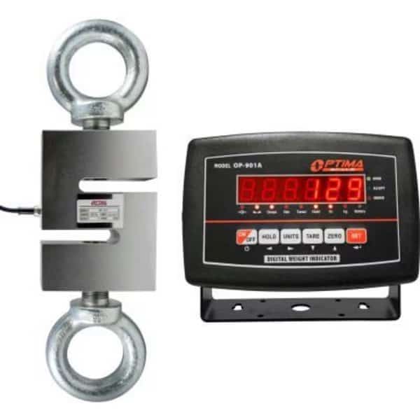 Optima LED Digital Hanging Scale 100lb x 0.01lb, Optima Scale Mfg., Mfr#: OP-926-100LED