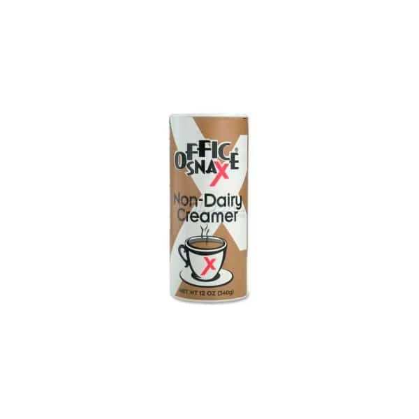 Office Snax Non-Dairy Powdered Creamer, Cream, 12 oz.