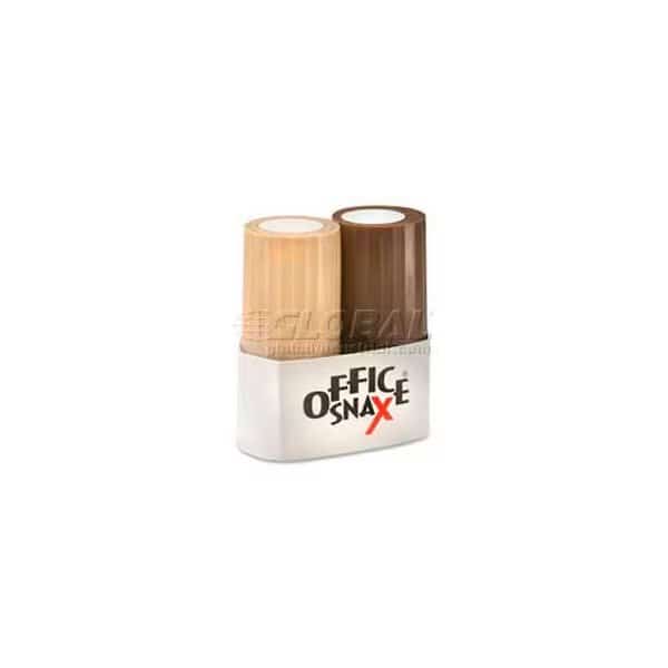 Office Snax Salt And Pepper Shaker Set, 4 Oz. Salt, 1.5 Oz. Pepper