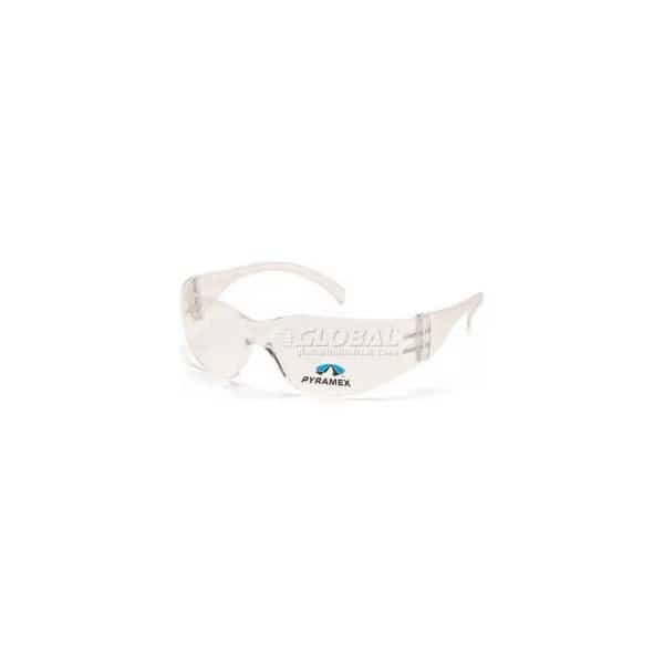 Intruder Safety Glasses Clear + 2.0 Lens , Clear Frame