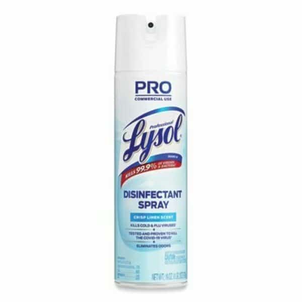 ProLysol, Disinfectant Spray, Crisp Linen, 19 Oz Aerosol Can