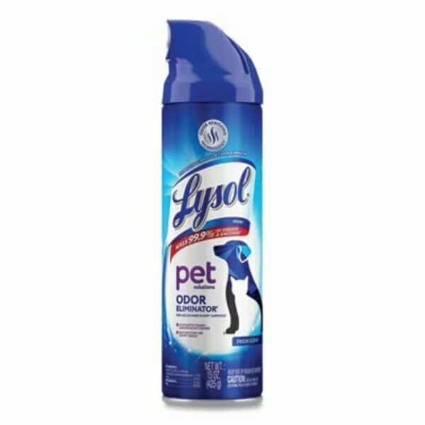 Disinfectant Spray II Pet Odor Eliminator, Fresh, 15 oz Aerosol Spray, 12PK