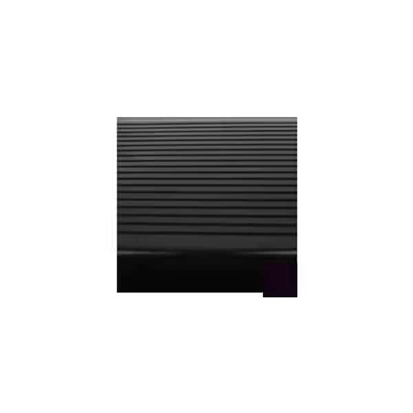 Stair Tread Square Nose 36inL - Black