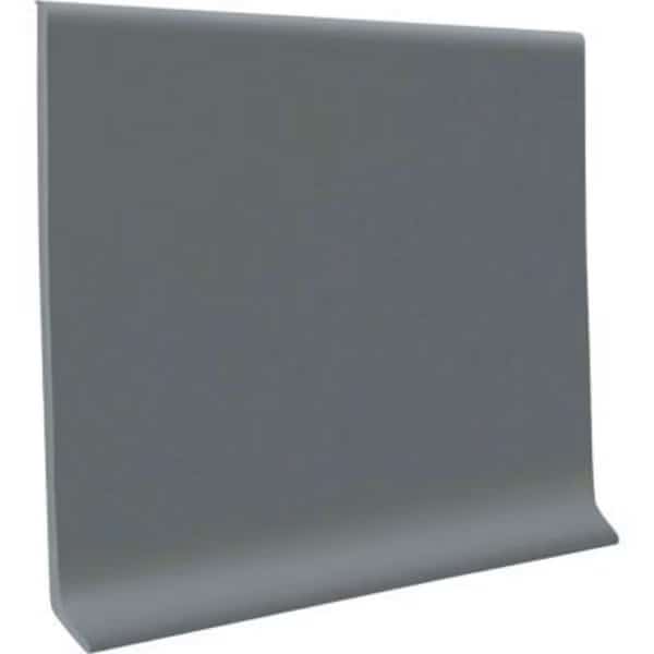 Vinyl Wall Base 4in x 48in Dark Gray, Roppe, Mfr#: 40C53P150
