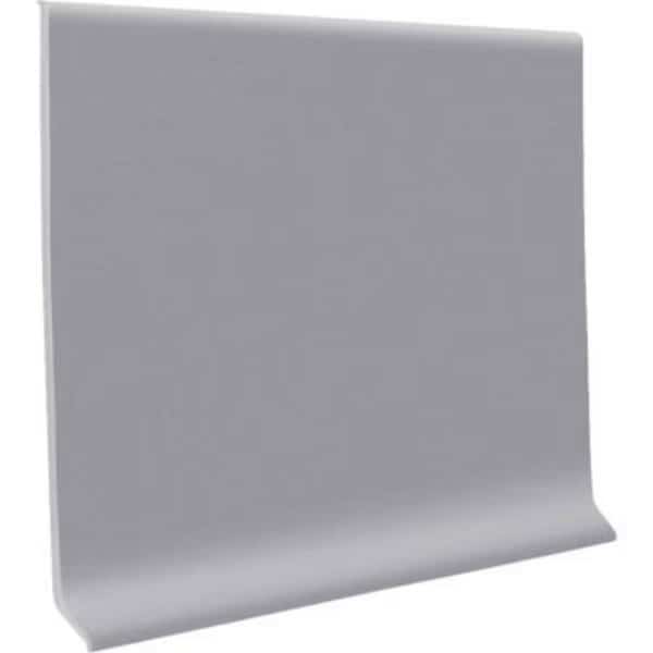 Thermoplastic Rubber Wall Base 4in x 48in Slate