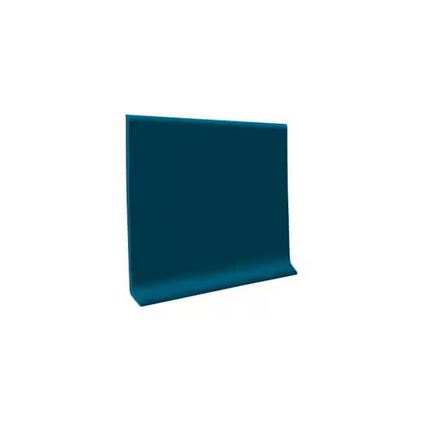 Thermoplastic Rubber Wall Base 4in x 48in Blue