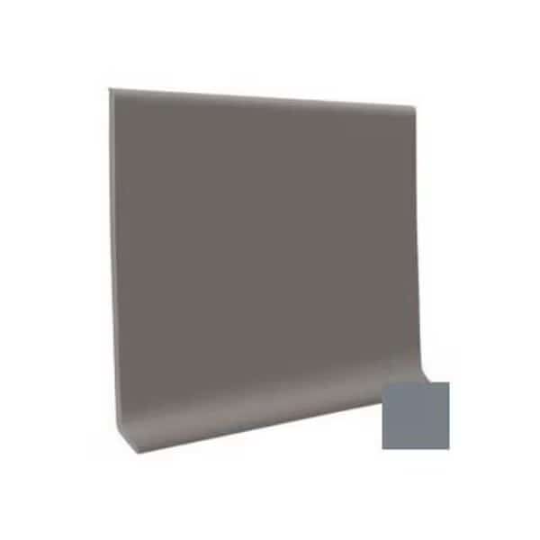 Cove Base Pinnacle Rubber 4inX1/8inX120' Coil - Dark Gray