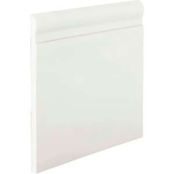 Pinnacle Plus 85 Series Rubber Wall Base 1-coil 4.25in x .250in x 60' White