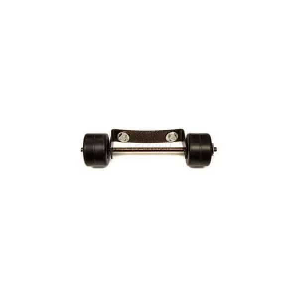 Hiland Replacement Wheel Set For Patio Heater Hammered Bronze