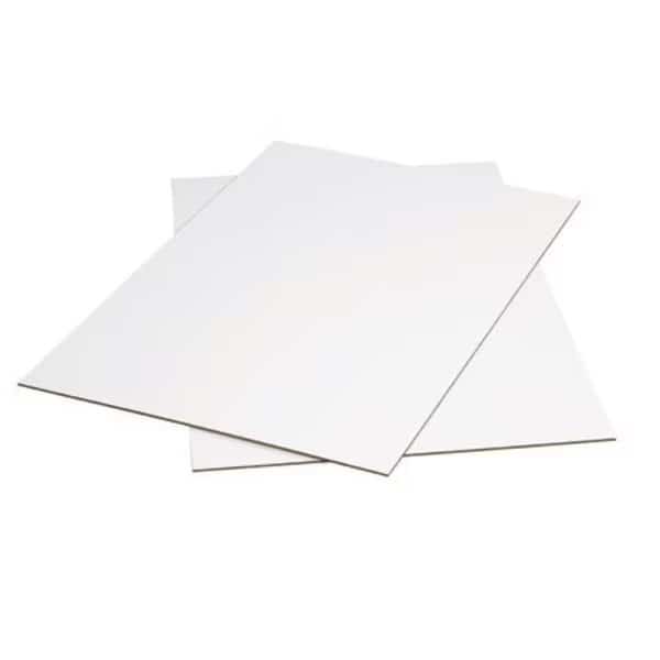 Corrugated Sheets, 36"L x 24"W, White