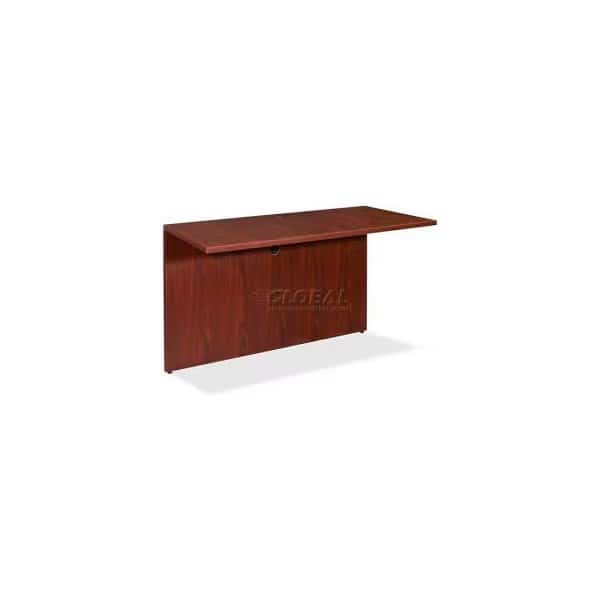 Lorell Bridge - 42"W x 24"D x 29-1/2"H - Mahogany - Essentials Series