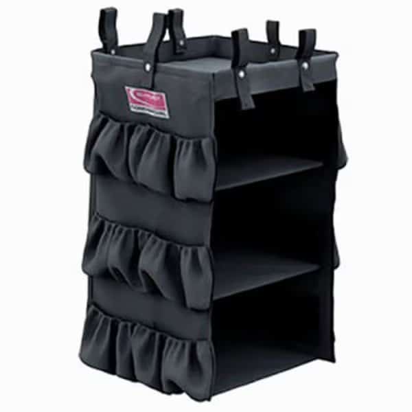 Suncast 3 Sided Bag w/ Shelves for Suncast Commercial Housekeeping Carts