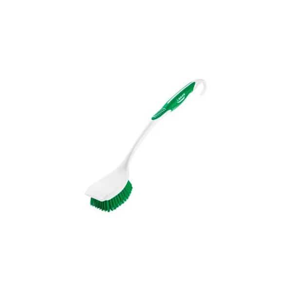 Libman Commercial Long Handle Utility Brush - White -, PK6