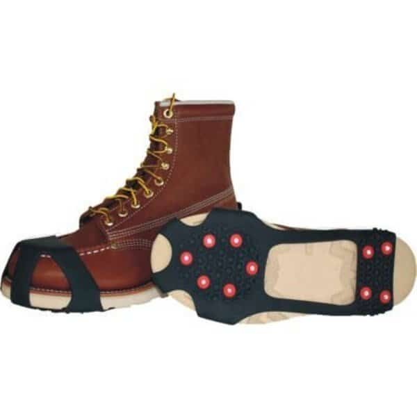 Tingley 1150 Winter-Tuff Ice Traction Spikes, Black, Studded Outsole, Large