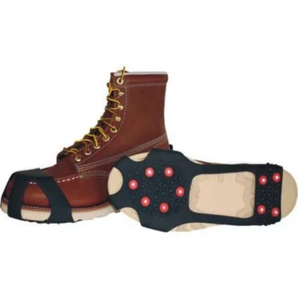 Tingley 1150 Winter-Tuff Ice Traction Spikes, Black, Studded Outsole, XL
