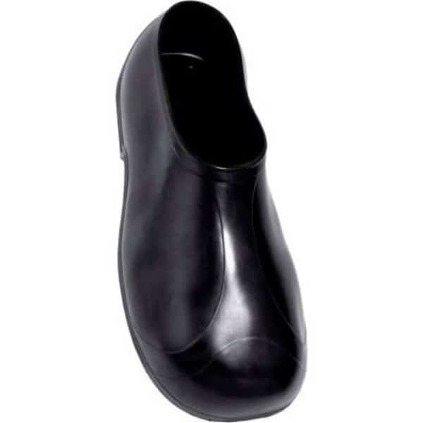 Tingley 1300 Rubber Hi-Top Overshoes, Black, Cleated Outsole, Large