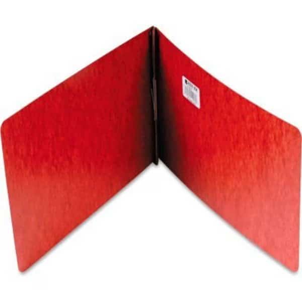 ACCO Pressboard Report Cover, Prong Clip, Legal, 2in Capacity, Red
