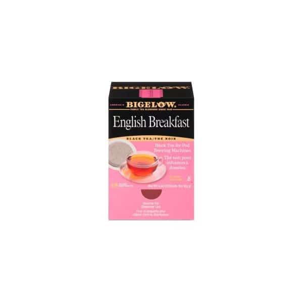 Bigelow English Breakfast Tea Pods, 1.90 oz, 18/Box
