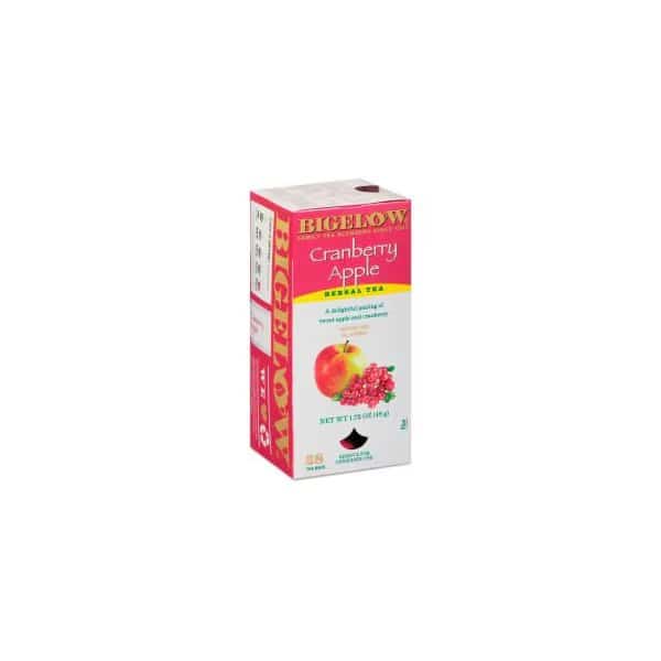 Bigelow Cranberry Apple Herbal Tea, 28/Box