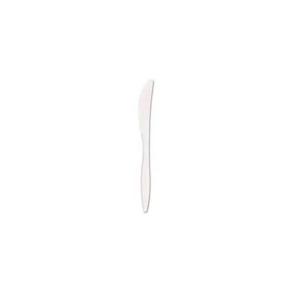 , Knives, Polypropylene, White, 1000/Carton