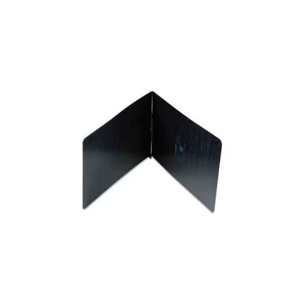 Oxford Pressboard Report Cover, Prong Clip, Legal, 2in Capacity, Black