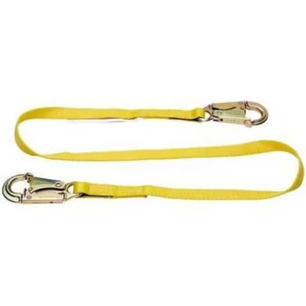 Werner Positioning Lanyard, 6'L, 2 Snaphooks