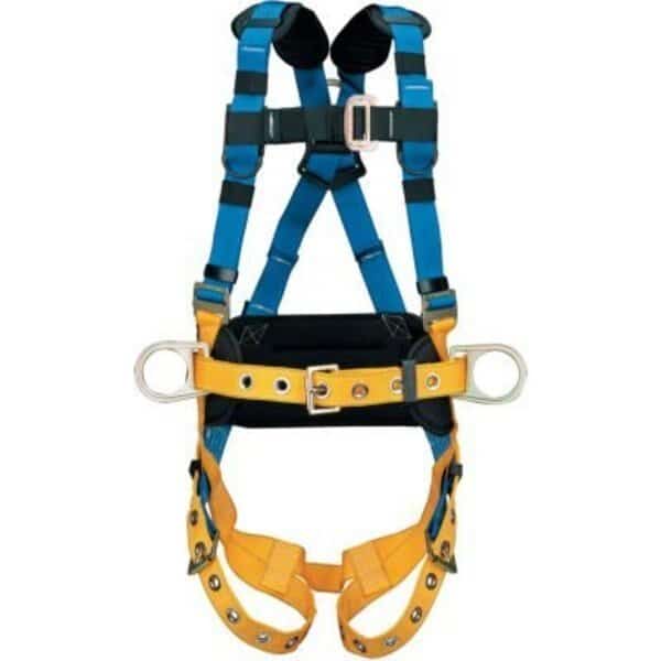 Werner LITEFIT Construction Harness, Tongue Buckle Legs, Small