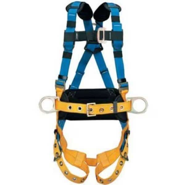 Werner LITEFIT Construction Harness, Tongue Buckle Legs, 2XL