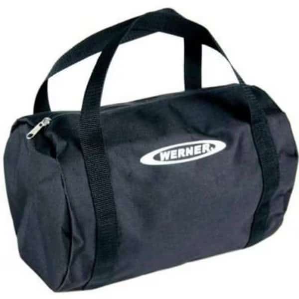 Werner Small Duffel Bag, 12in x 8in, Black