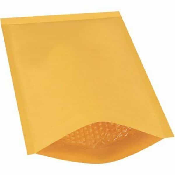 9-1/2 x 14-1/2'' Kraft #4 Heat-Seal Bubble Mailers, 100PK