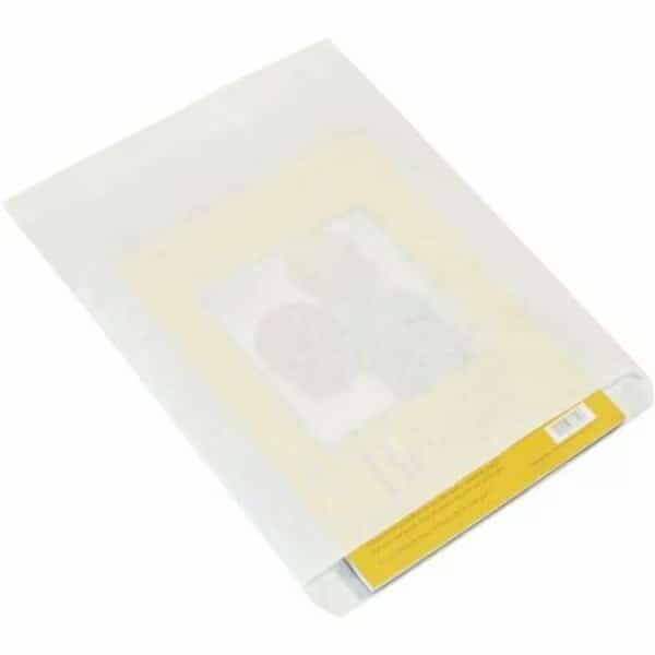 12 x 15'' White Flat Merchandise Bags, 1000PK
