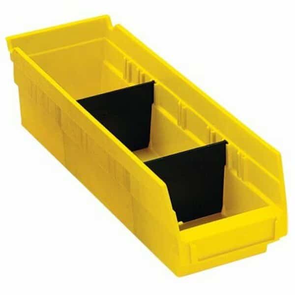 2-7/8 x 3'' Plastic Shelf Bin Dividers, 50PK