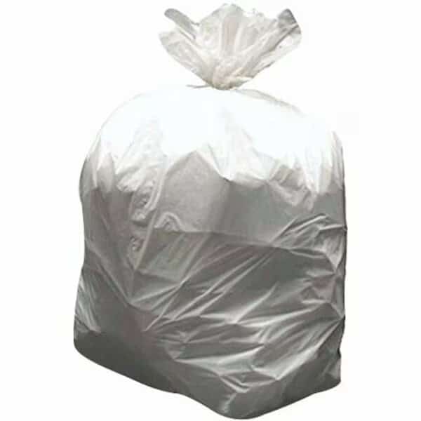 High Density Trash Liners - Natural, 7 - 10 Gallon, .23 Mil., 1000PK