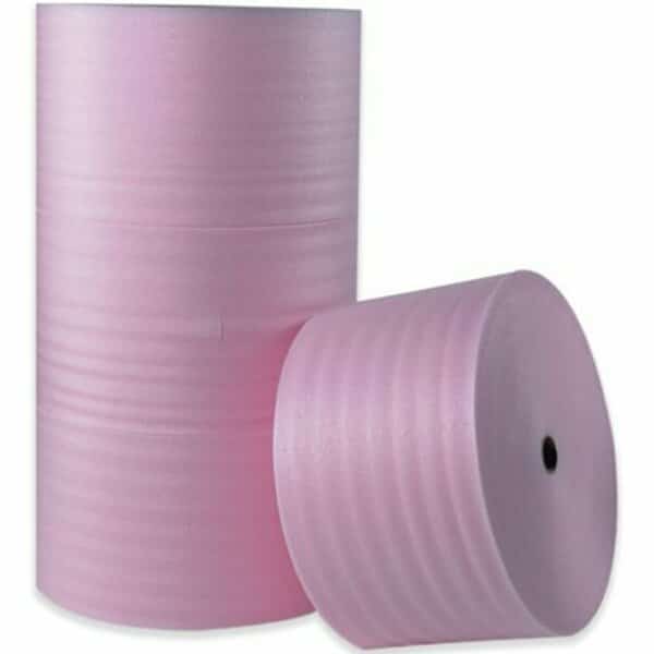 1/4'' x 24'' x 250' 3 Anti-Static Air Foam Rolls