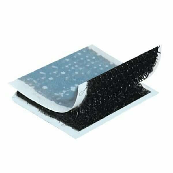 1'' x 1'' Black Tape Logic Precut Squares, 200PK