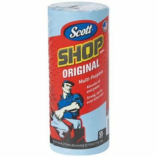 Scott Blue Shop Towels on a Roll, 660PK