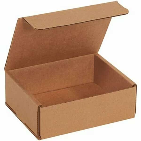 6 x 5 x 2'' Kraft Corrugated Mailers, 50PK