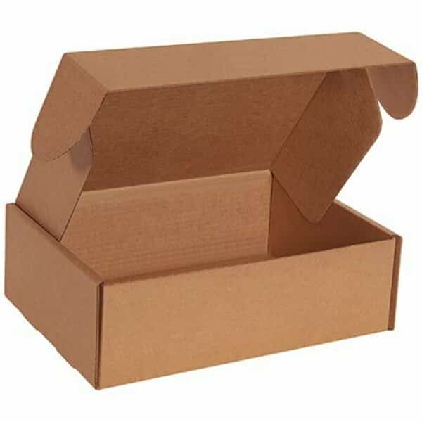 12 1/8 x 9-1/4 x 4'' Kraft Deluxe Literature Mailer, 50PK
