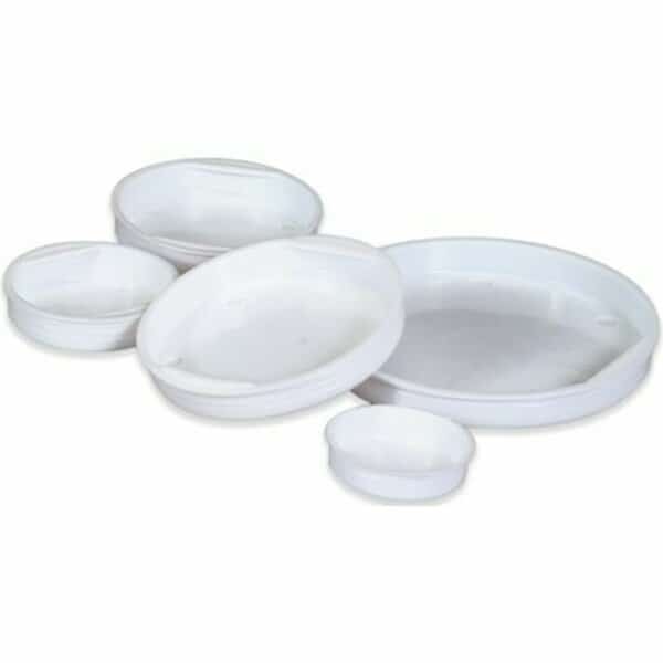 3'' Plastic End Caps, 100PK