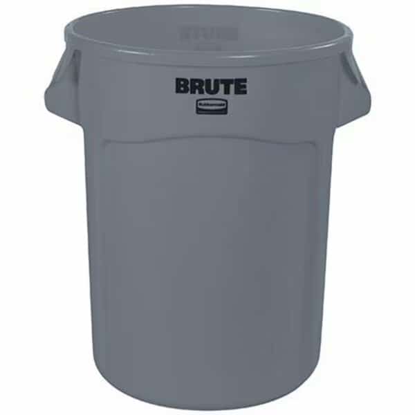 Rubbermaid Brute Trash Can - 32 Gallon, Gray