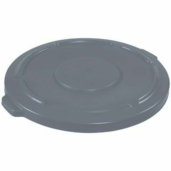 Rubbermaid Brute Flat Trash Can Lid - 55 Gallon, Gray