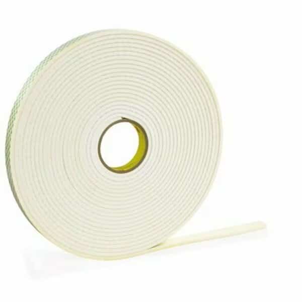 1/2'' x 72 yds. 3M 4462 Double Sided Foam Tape, 18PK