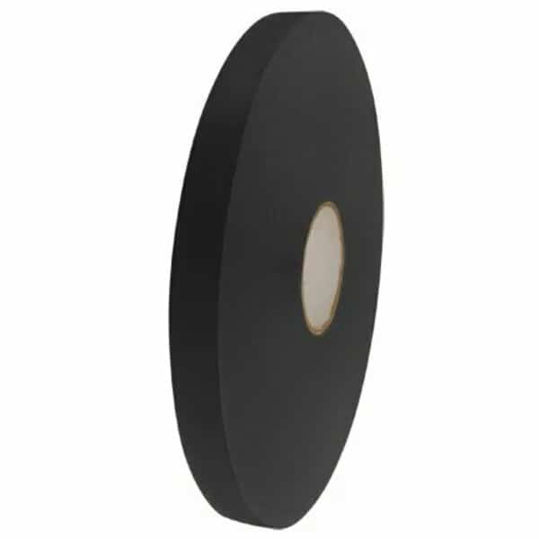 1'' x 36 yds. 1/16'' Black Tape Logic Double Sided Foam Tape, 2PK