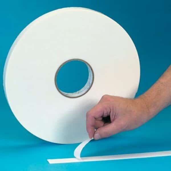 3/4'' x 36 yds. 1/16'' White Tape Logic Double Sided Foam Tape, 2PK