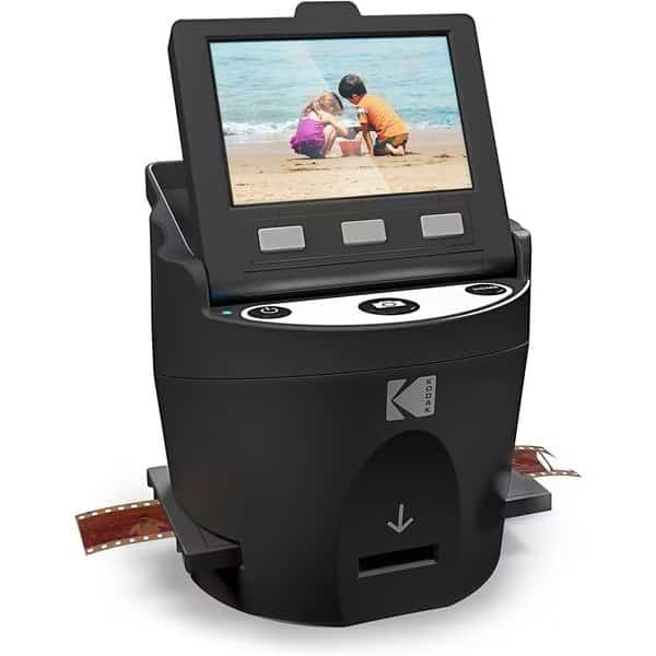 SCANZA Digital Film & Slide Scanner - Converts 35mm, 126, 110, Super 8 & 8mm Film & Slides