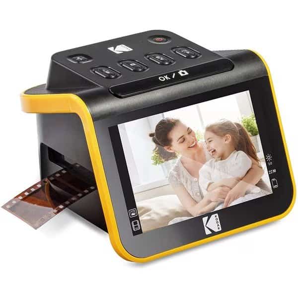 Slide N SCAN Film and Slide Scanner with Large 5” LCD Screen, Convert Film Negatives & Slides, Kodak, Mfr#: RODFS50