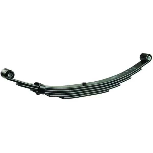 Springs, Dbl-Eye 25-1/4 in., 5 LVS, 3000# Cap, w/Bushing, Box