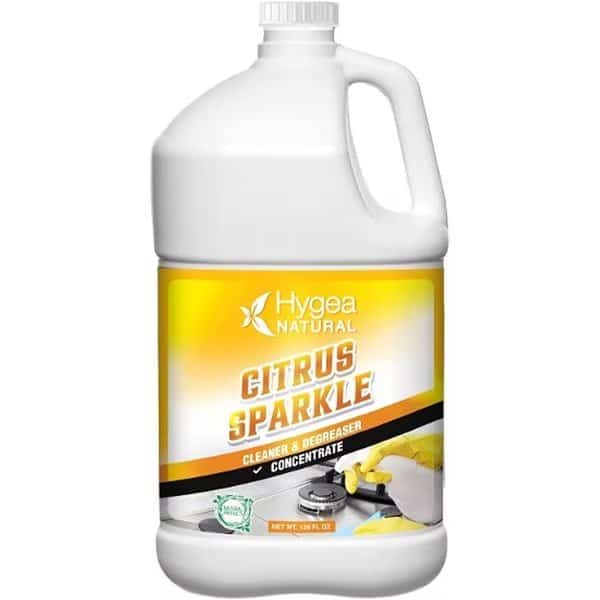 Citrus Sparkle  Natural Cleaner and Degreaser Concentrated Gallon 128 oz