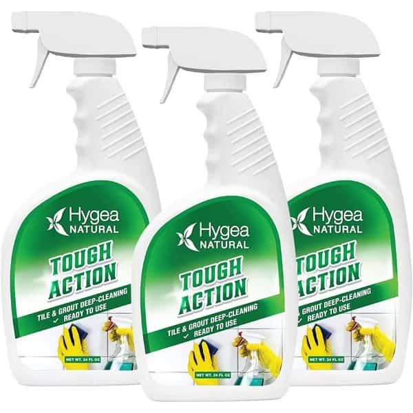 Tough Action  Tile  Grout DeepCleaning Ready to use 24oz Spray 3 pack